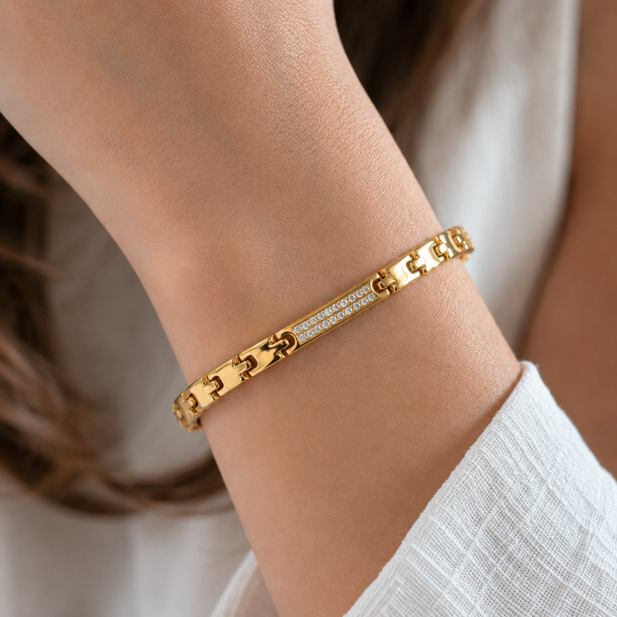Luxury GOLD Health Bracelet