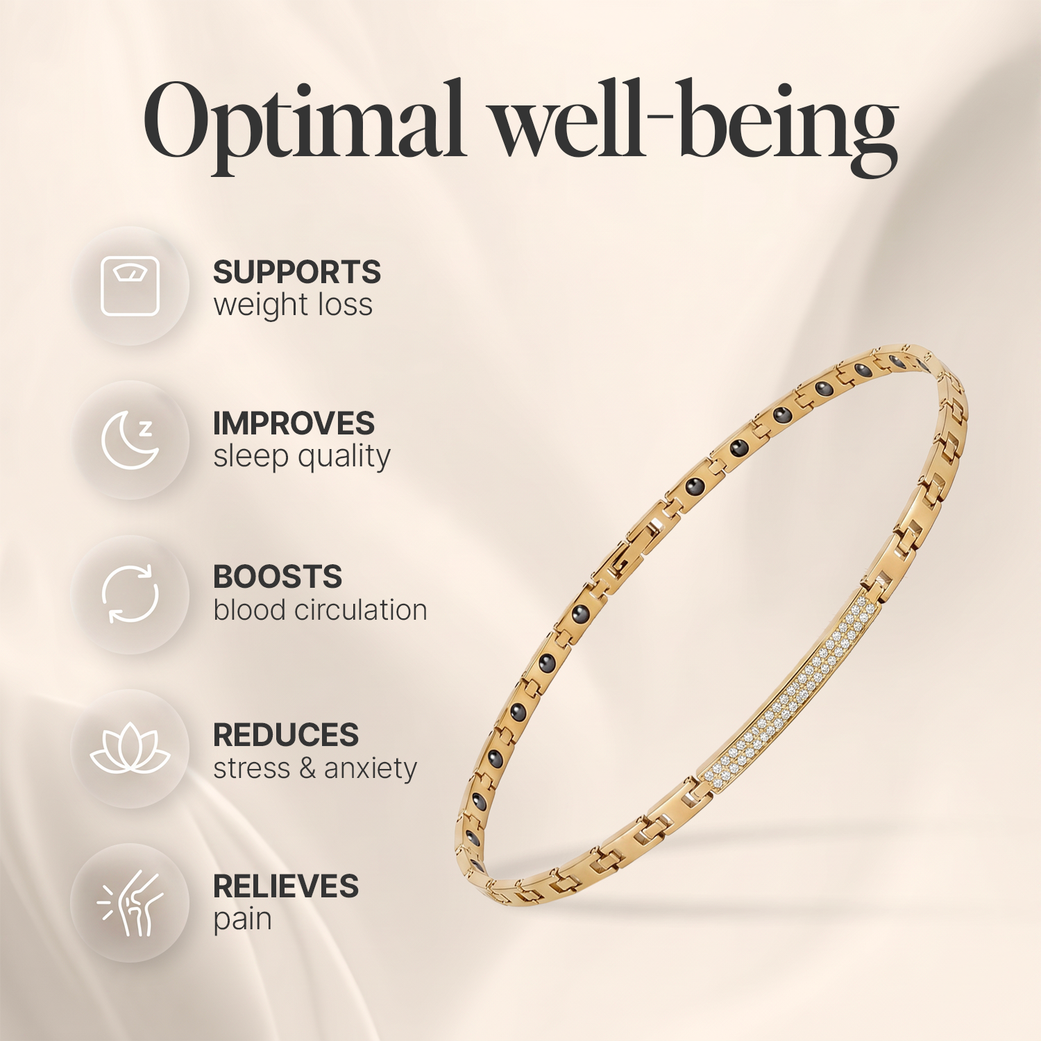 Luxury Health Anklet