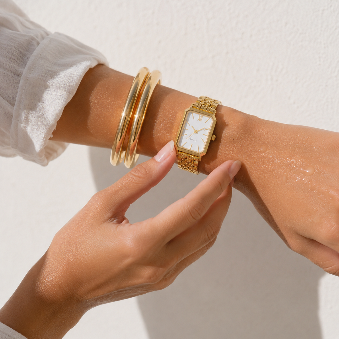 Luxury GOLD Health Watch